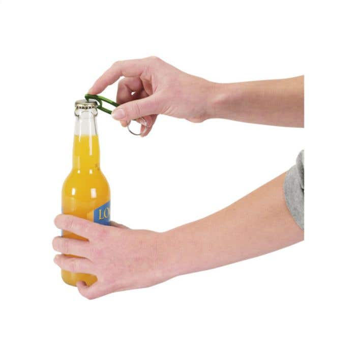 Sleutelhanger met flesopener | Aluminium