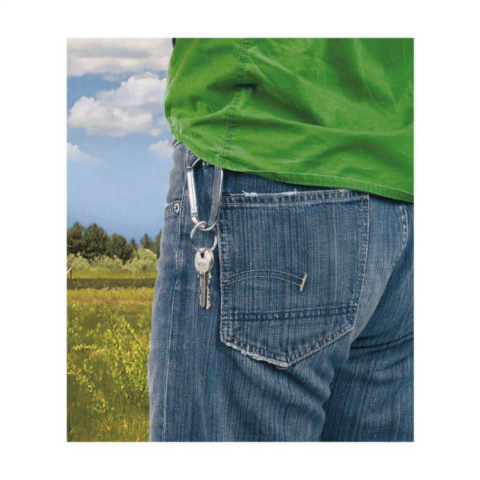 Karabijnhaak CarabineKey | Aluminium | Met sleutelring