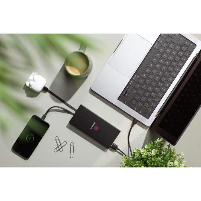 Powerbank | Gerecycled aluminium | 10.000 mAh | Lightning en USB-C