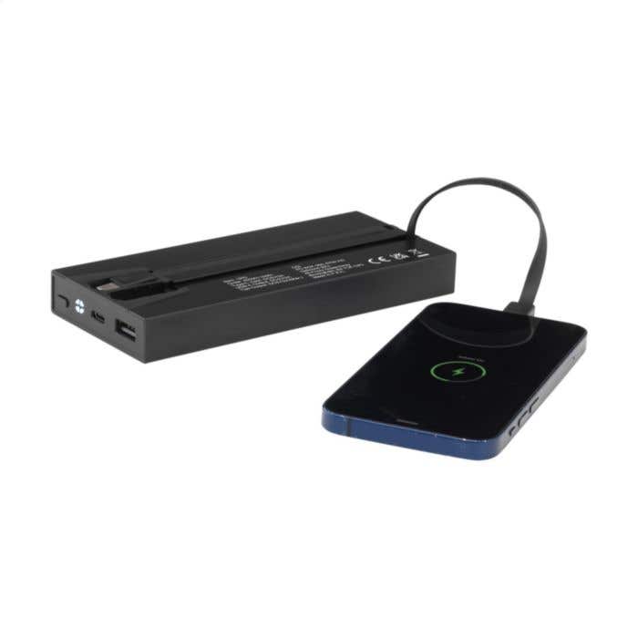 Powerbank | Gerecycled aluminium | 10.000 mAh | Lightning en USB-C