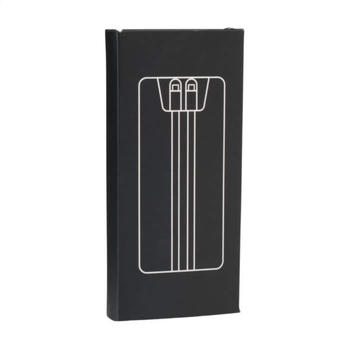 Powerbank | Gerecycled aluminium | 10.000 mAh | Lightning en USB-C