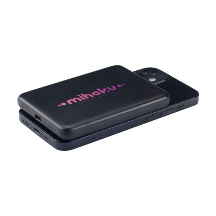 Powerbank | Gerecycled | 5000 mAh | Magnetisch draadloos