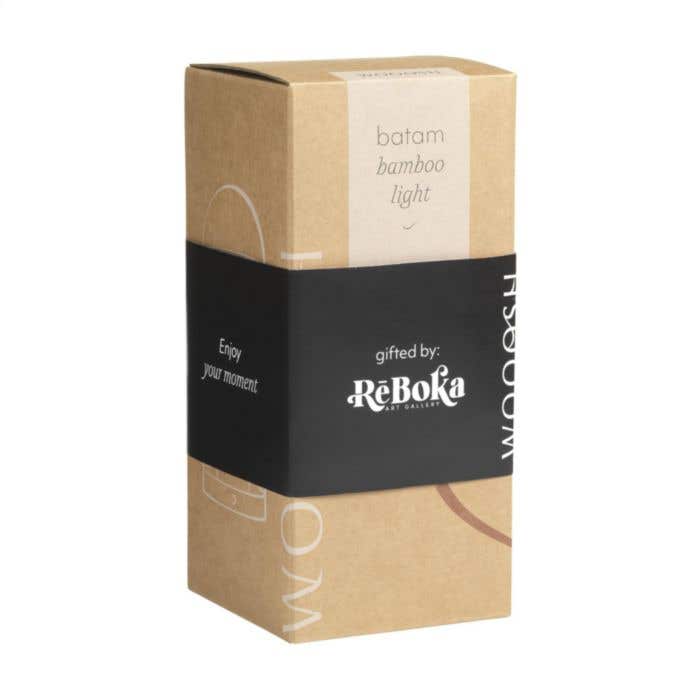 Lamp Wooosh | Bamboe | Dimbaar | Oplaadbaar