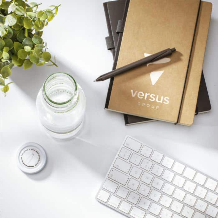 Notitieboek | Kraftkarton | A5 | Gelinieerd