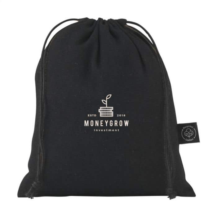 Cadeauzakje | Gerecycled katoen | 500 ml