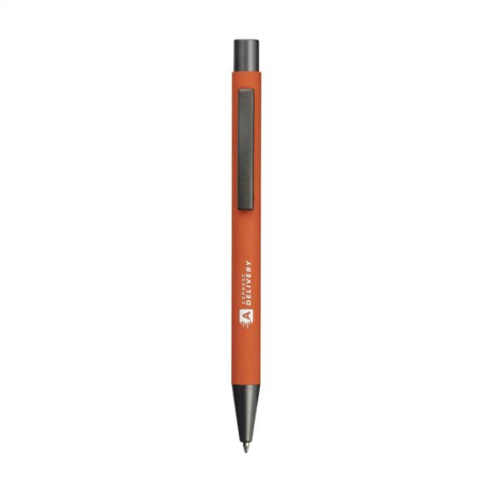Balpen | Gerecycled aluminium | Rubber afwerking