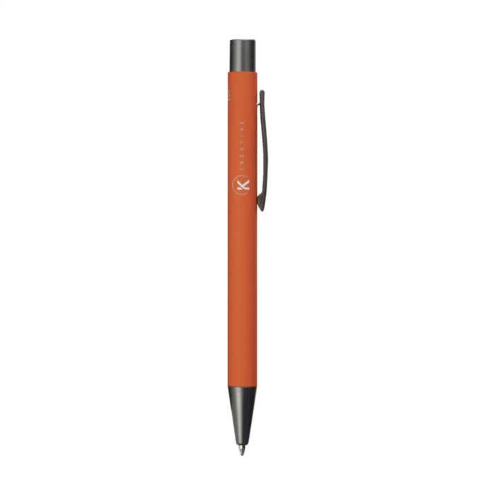 Balpen | Gerecycled aluminium | Rubber afwerking