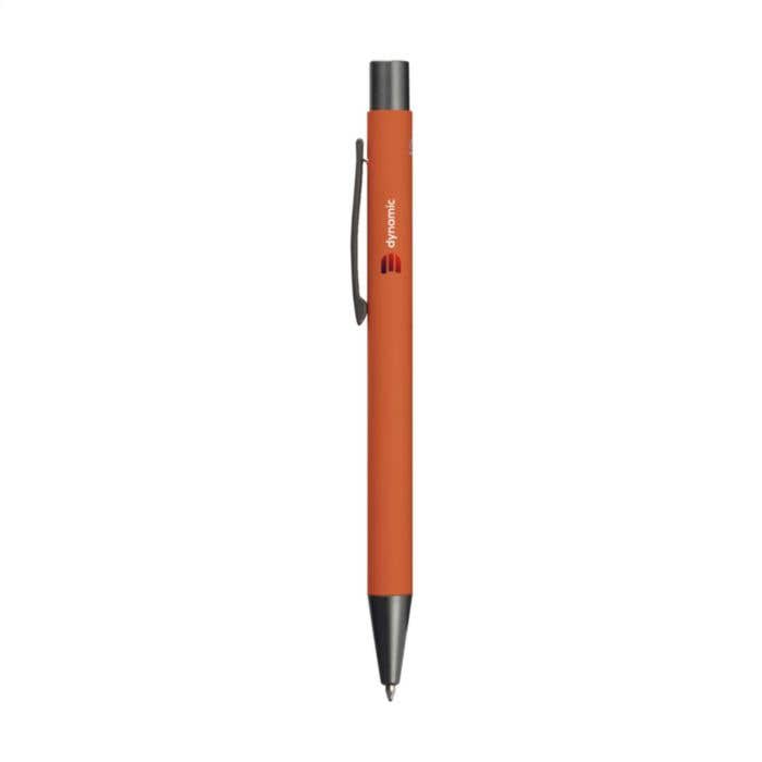 Balpen | Gerecycled aluminium | Rubber afwerking