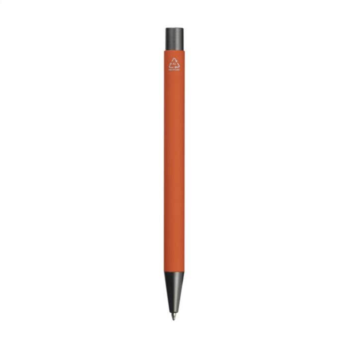Balpen | Gerecycled aluminium | Rubber afwerking