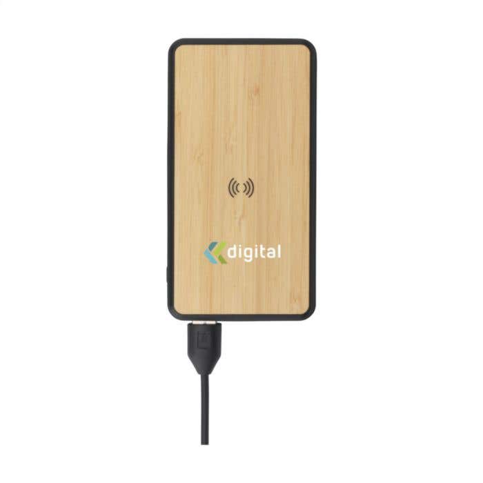 Powerbank | Gerecycled | 10.000 mAh | Draadloos opladen