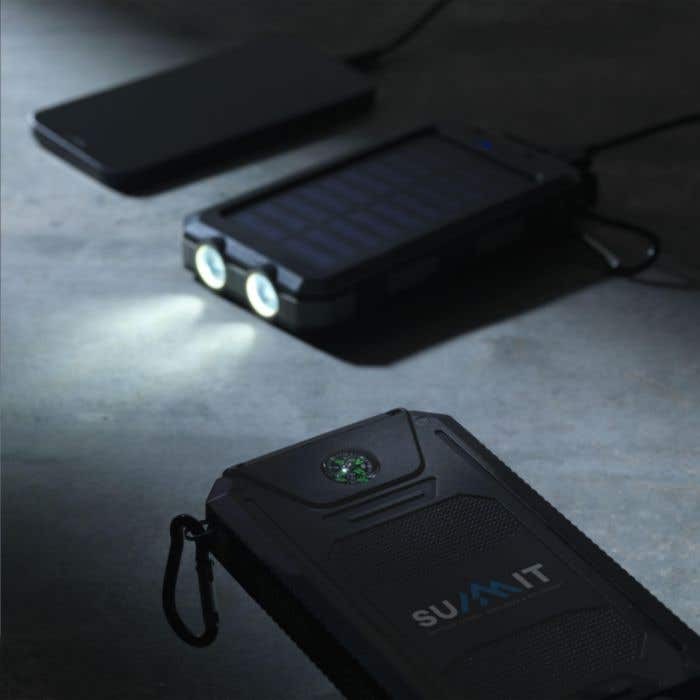 Powerbank | Gerecycled | 8.000 mAh | Solar panel