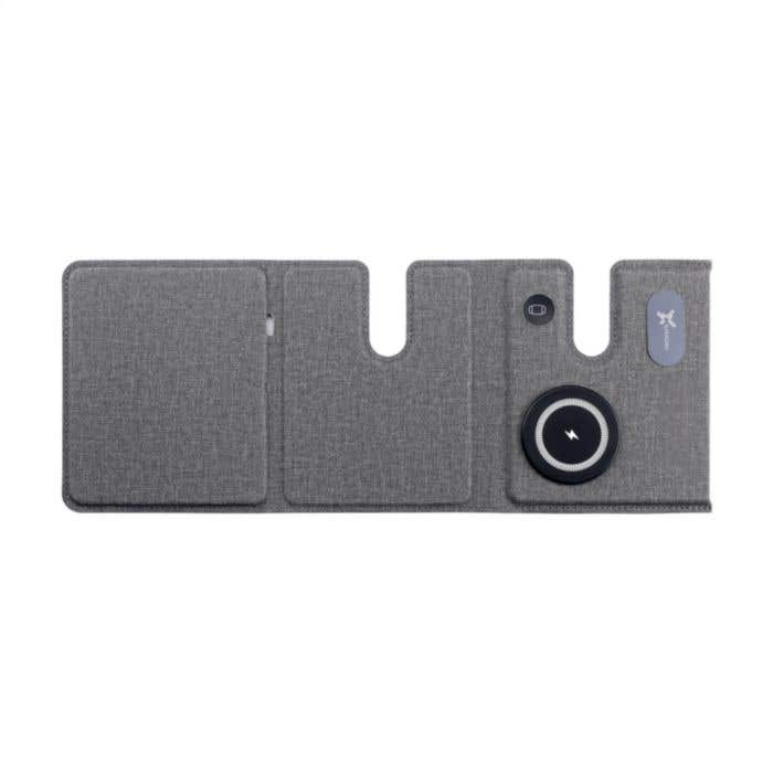 Draadloos laadstation 3-in-1 | Gerecycled | 15W