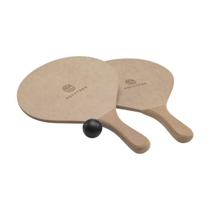 Strandspel | MDF | 2 rackets en bal | Met opbergnet