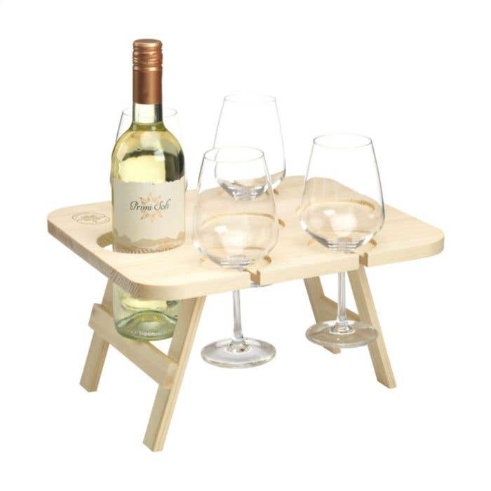 Rackpack Wijntafel | FSC® hout | Inklapbaar