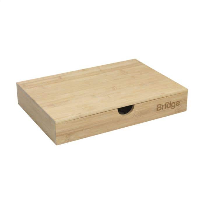 Koffiecapsule lade Rackpack | FSC® Bamboe | Met vier-op-een-rij spel