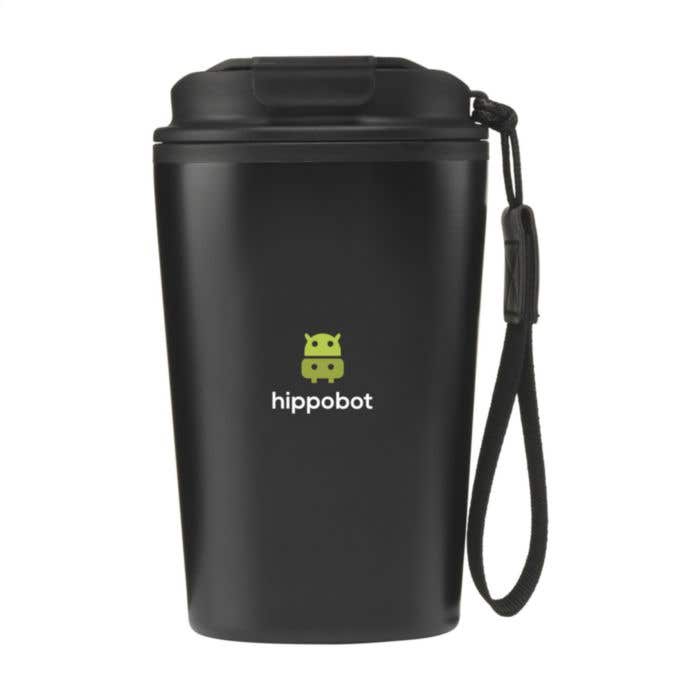 Wooosh | Reisbeker | Gerecycled RVS | 400 ml