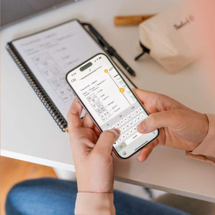 Bambook Notitieboek | A5 | Uitwisbaar | 20 vel