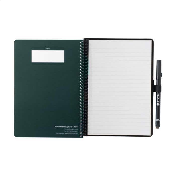 Bambook Notitieboek | A5 | Uitwisbaar | 20 vel