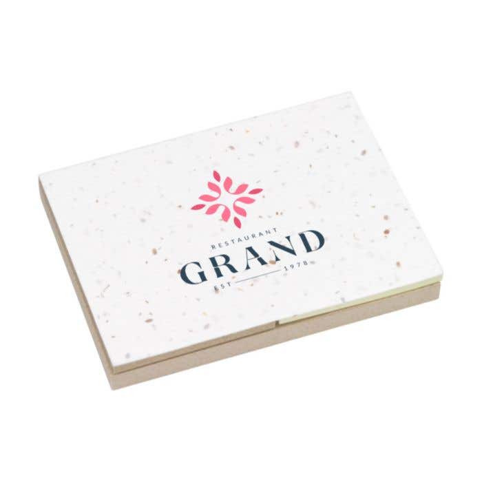 Memoblokje | Plantbaar | Graspapier | Gerecycled