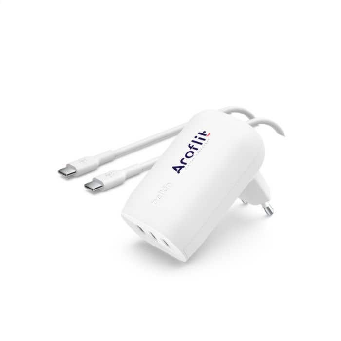 Belkin Oplaadstekker | 3 poorten | 67W | USB-C