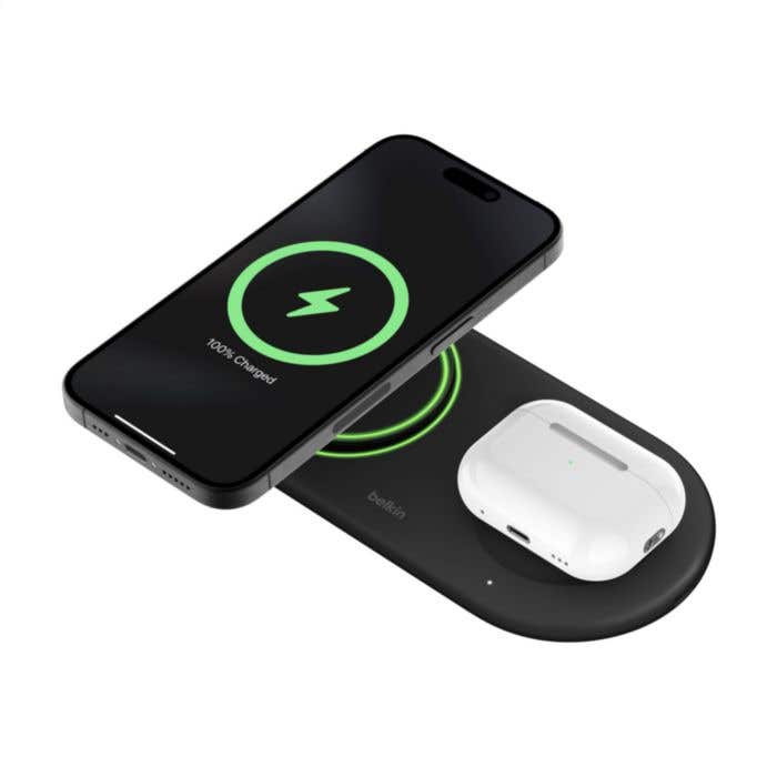Belkin BoostCharge Pro | Qi2 Draadloze oplader | 15W | 2-in-1