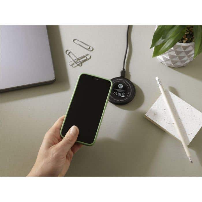 Draadloze oplader | Magnetisch | Gerecycled | 15W | 3-in-1