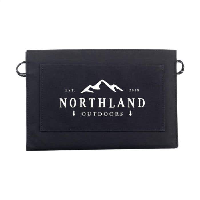 Zonnepaneel oplader | 10W | rPET | USB-A en USB-C