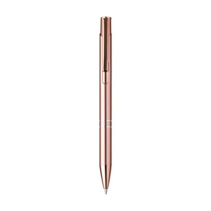 Balpen | Gerecycled aluminium | Roségouden afwerking