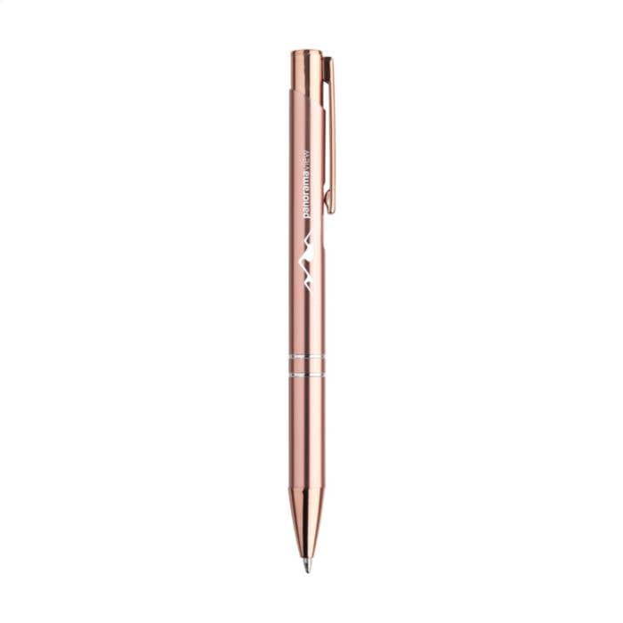 Balpen | Gerecycled aluminium | Roségouden afwerking