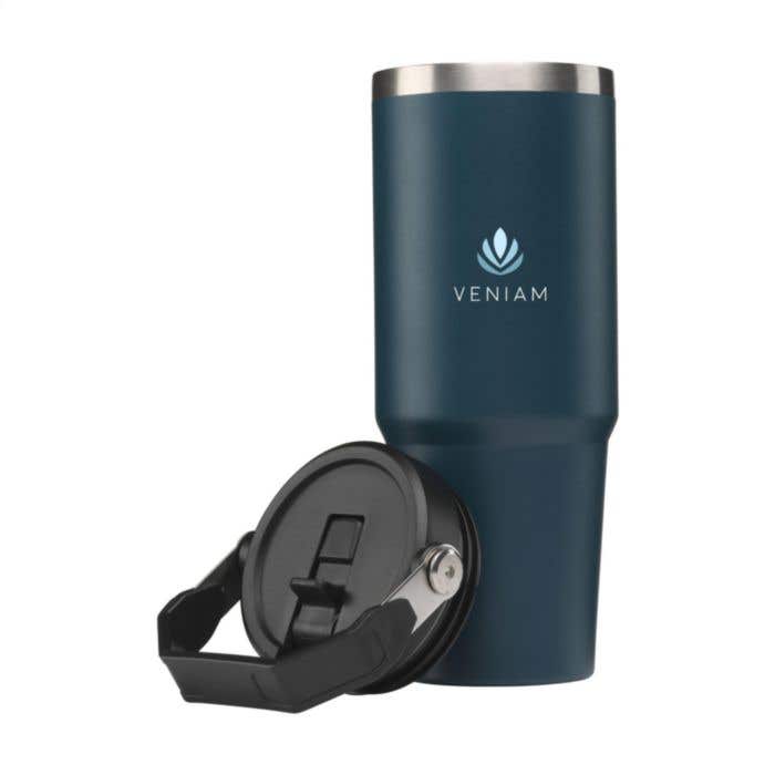 Drinkbeker | Gerecycled RVS | 900 ml | Dubbelwandig
