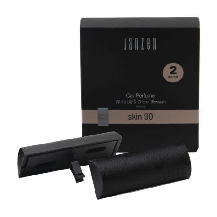 JANZEN Autoluchtverfrisser | Geur: Skin 90 | Set van 2