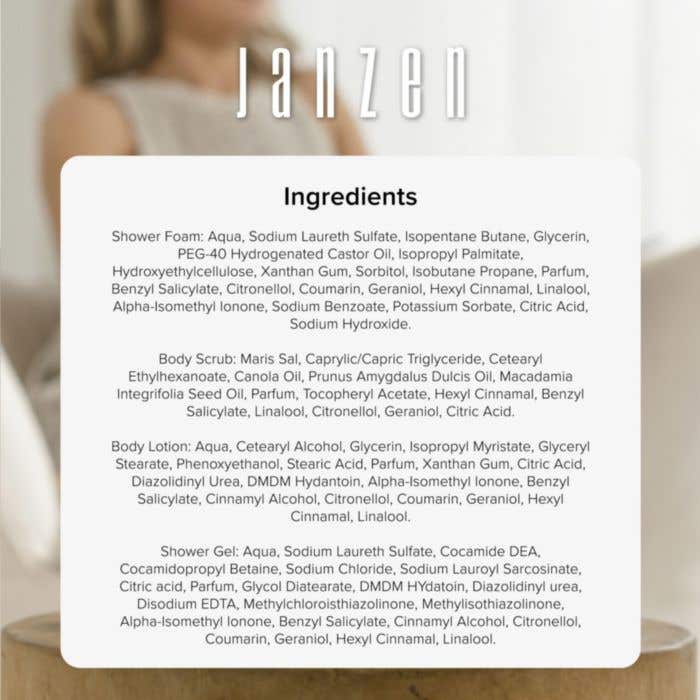 JANZEN Verzorgingsset Skin 90 | 4-delig | Geschenkverpakking