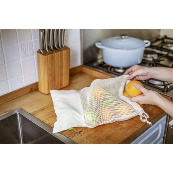 Fruitzakje | Organisch katoen | 1,5 l | GOTS