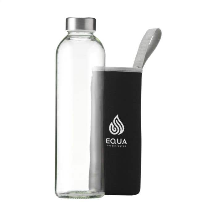 Drinkfles | Glas | 750 ml | Neopreen sleeve