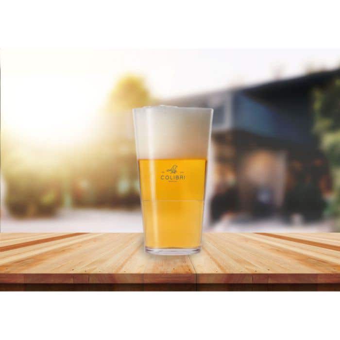 Bierglas HappyGlass | 330 ml | Stapelbaar