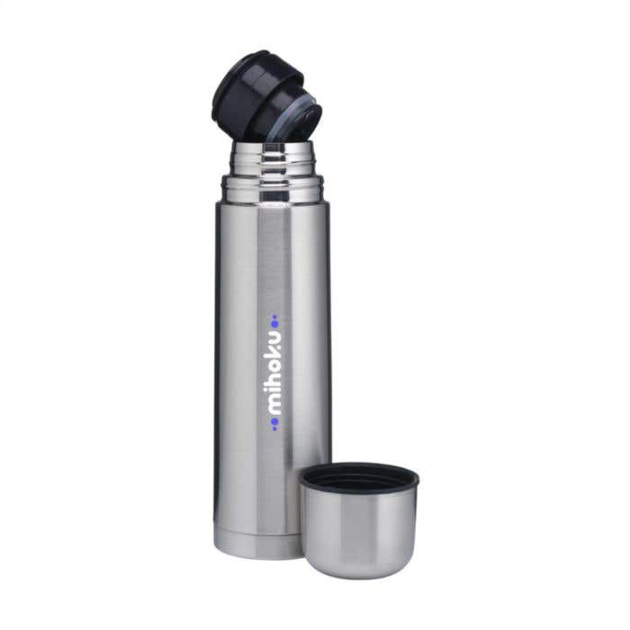 Thermosfles | Gerecycled RVS | 750 ml | Dubbelwandig