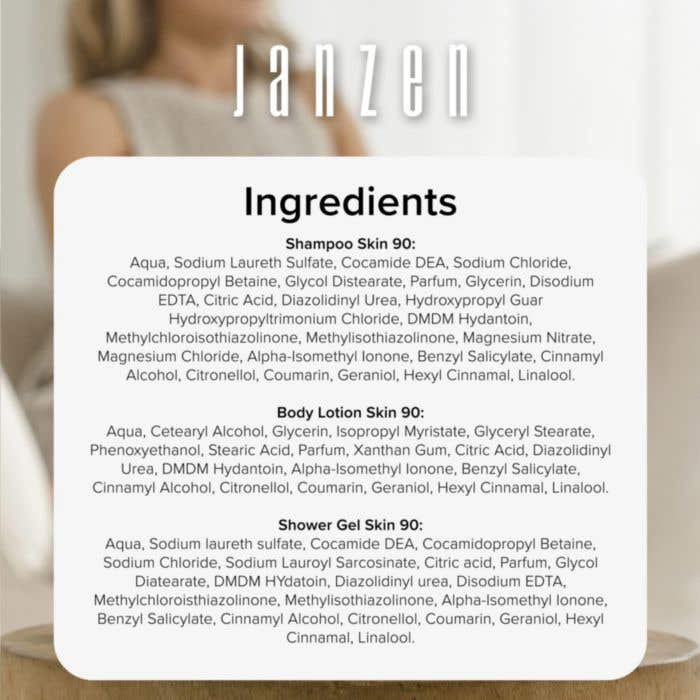 JANZEN Giftset Skin 90 | 3 x 50 ml | Brievenbusformaat