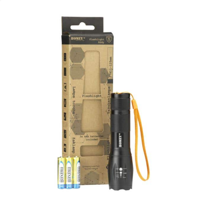 Zaklamp Homey's | Aluminium | 200 lumen | 150 m bereik