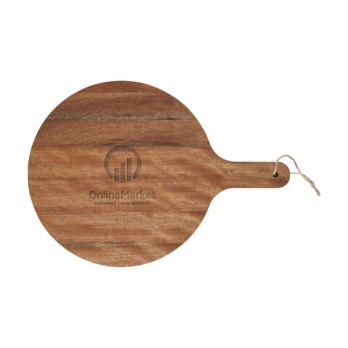 Serveerplank Wooosh | FSC® Acaciahout | Rond