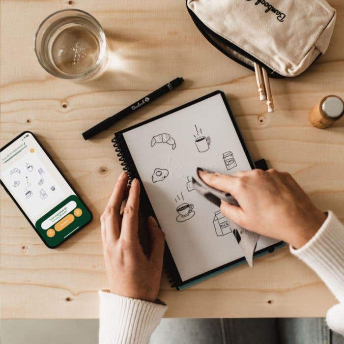 Notitieboek Bambook | Uitwisbaar | A5 | Puntjesraster