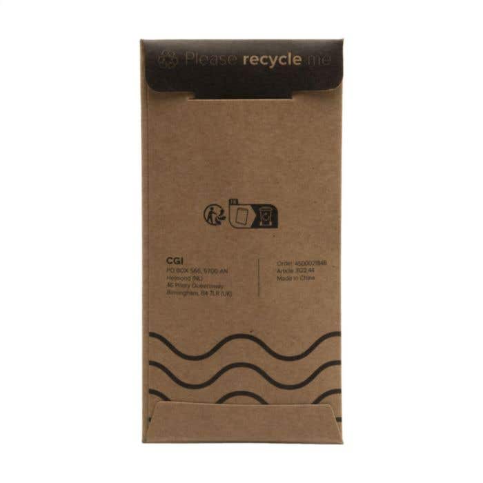 Sleutelhanger | Hout | Mat metaal