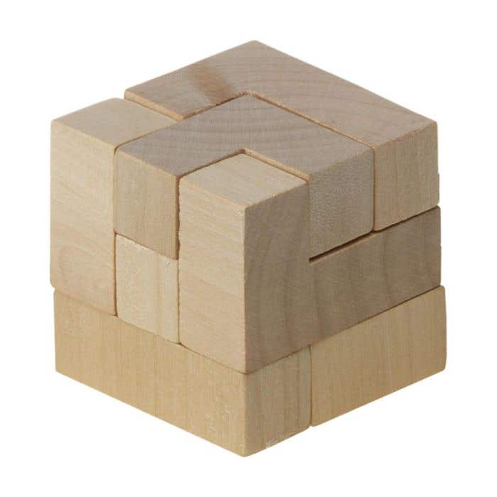 Puzzel | Hout | 4 x 4 x 4 cm