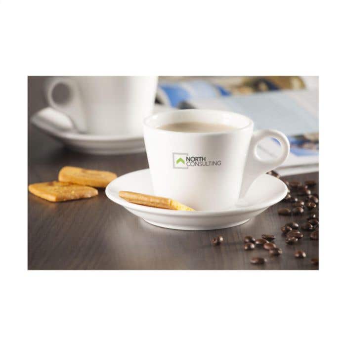 Kop en schotel Da Vinci | Keramiek | 205 ml