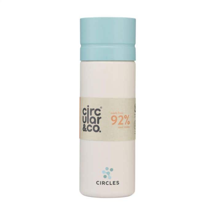 Circular&Co drinkfles | Gerecycled | 600 ml | 360° drinkopening