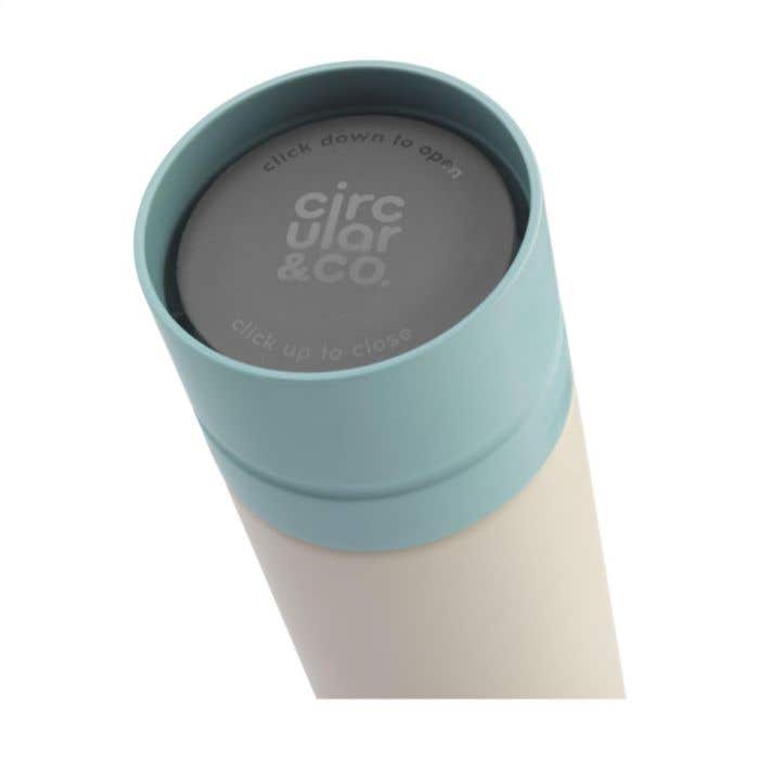 Circular&Co drinkfles | Gerecycled | 600 ml | 360° drinkopening