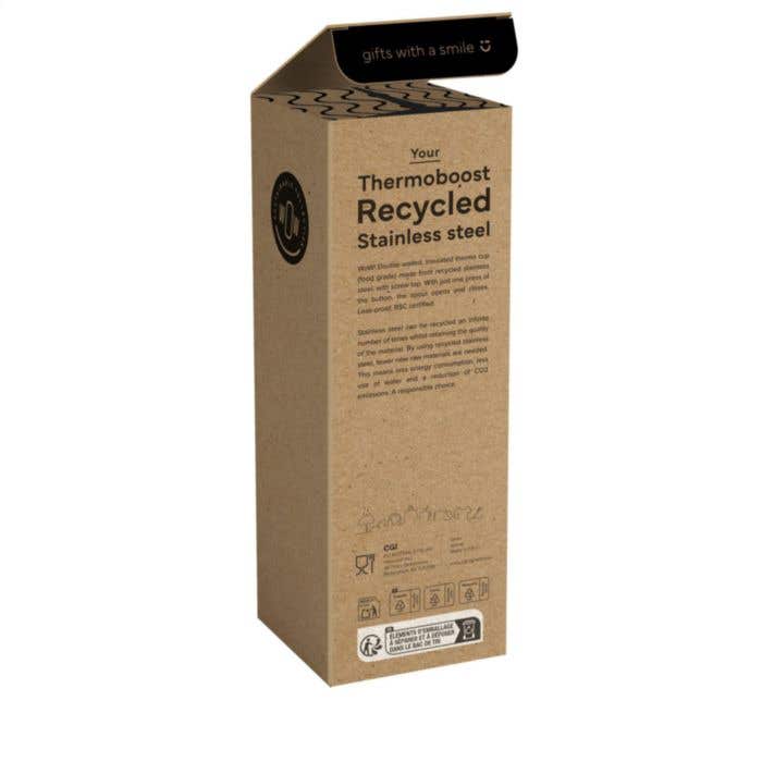 Thermosbeker Thermoboost | RVS | 450 ml | Lekvrij