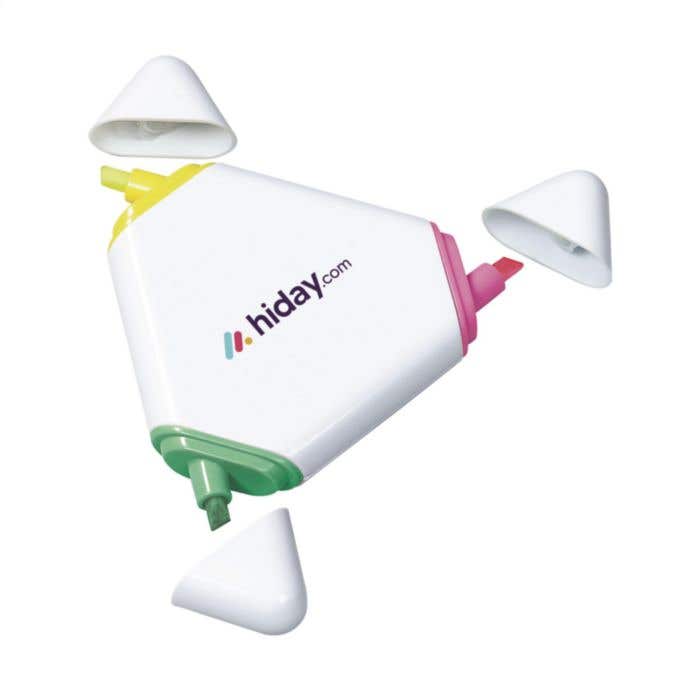 Markeerstift TrioMarker | 3 kleuren | Geel, groen en roze