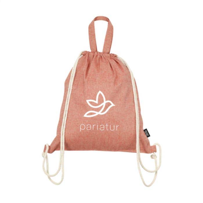 Rugzak | Gerecycled katoen | 8 l | Trekkoord