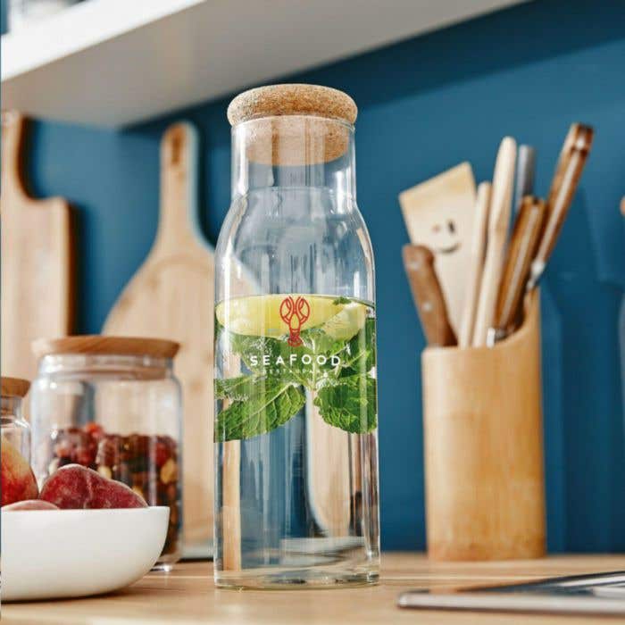 Karaf Algarve | Glas | Kurk | 1 l