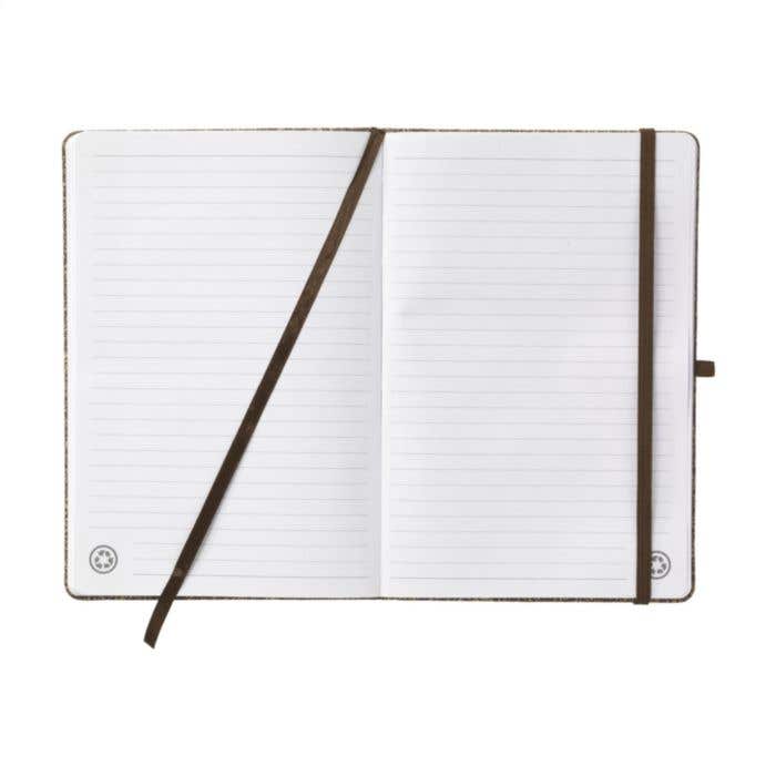 Notitieboek | Koffiedik en kurk | A5 | Gelinieerd